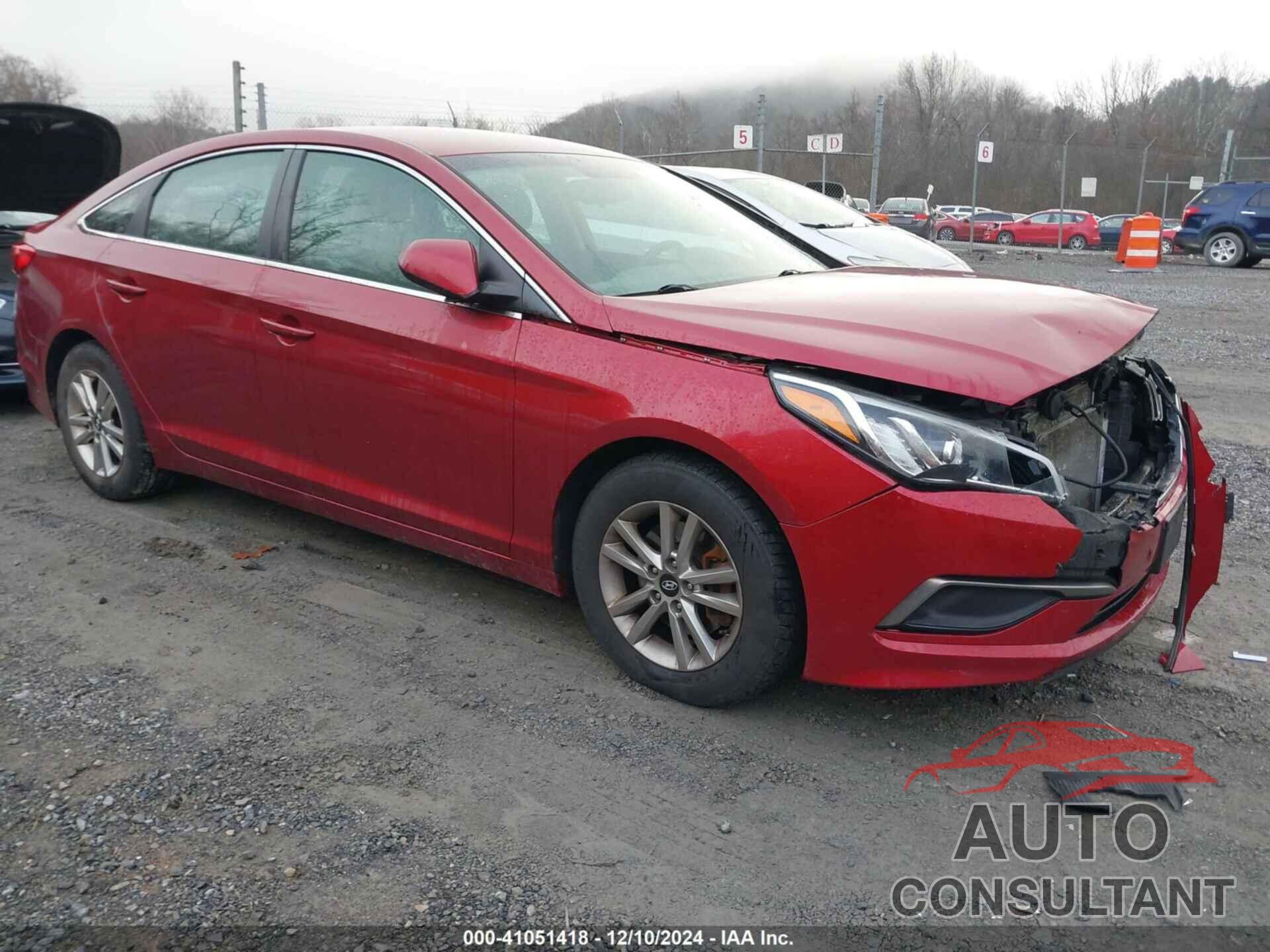 HYUNDAI SONATA 2016 - 5NPE24AF8GH347664