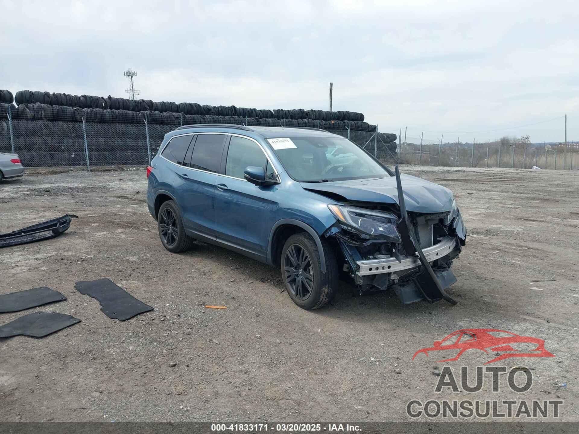 HONDA PILOT 2021 - 5FNYF6H25MB024702