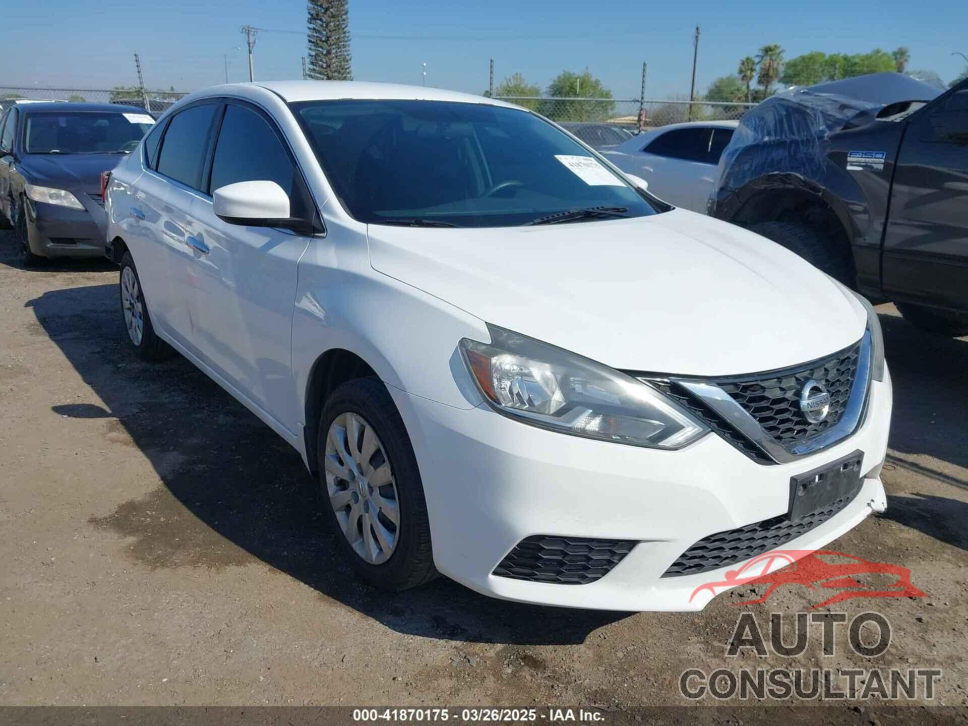 NISSAN SENTRA 2016 - 3N1AB7AP3GY229214