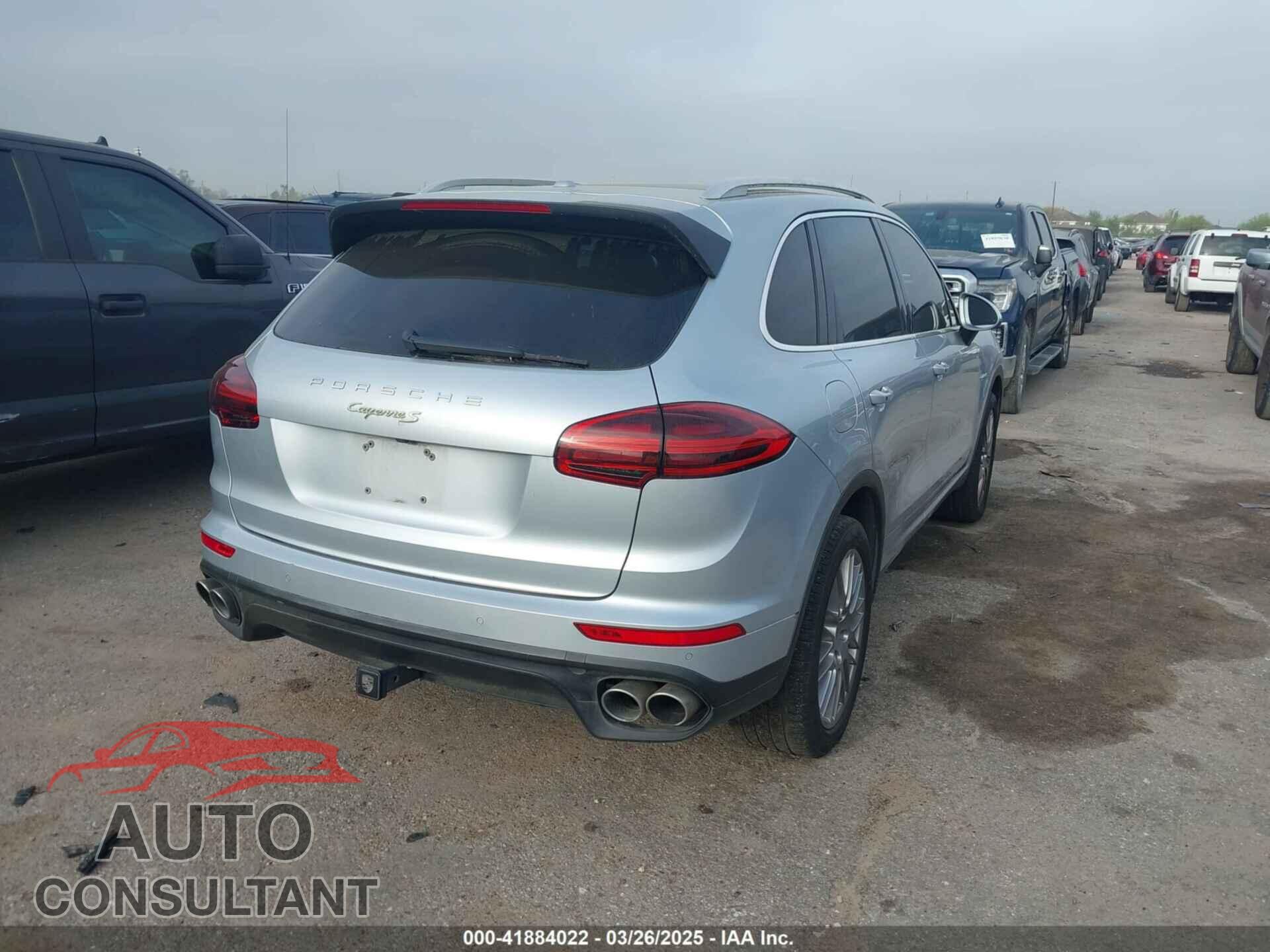 PORSCHE CAYENNE E-HYBRID 2016 - WP1AE2A26GLA59496