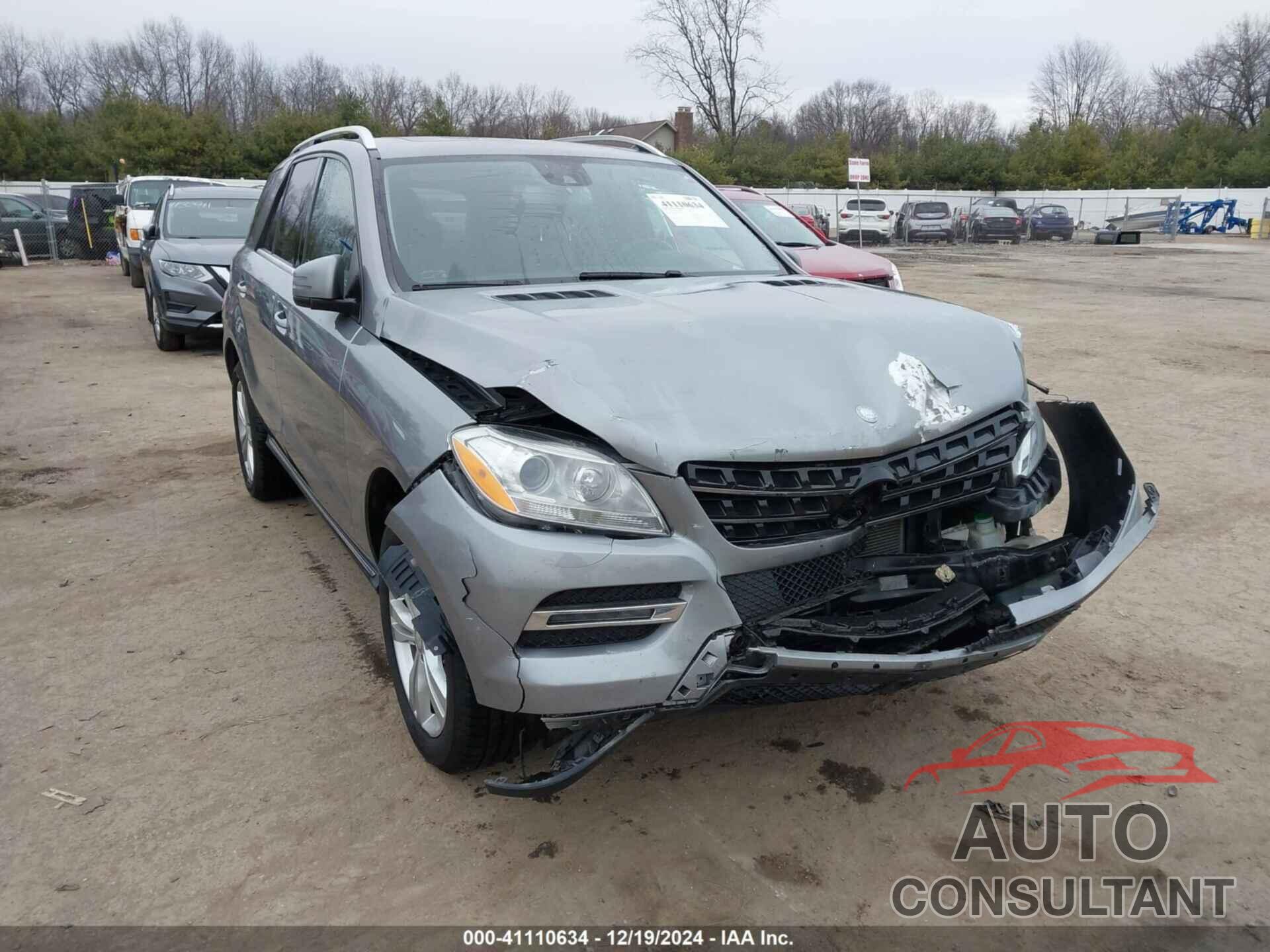 MERCEDES-BENZ ML 350 2015 - 4JGDA5HBXFA475820