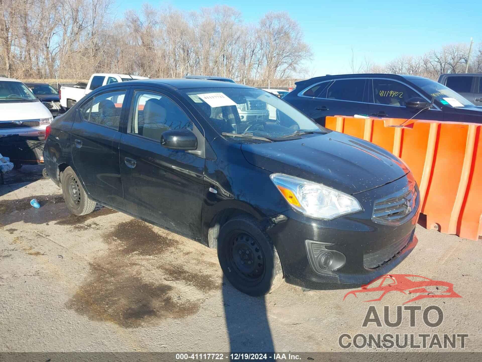 MITSUBISHI MIRAGE G4 2017 - ML32F3FJ1HHF12300