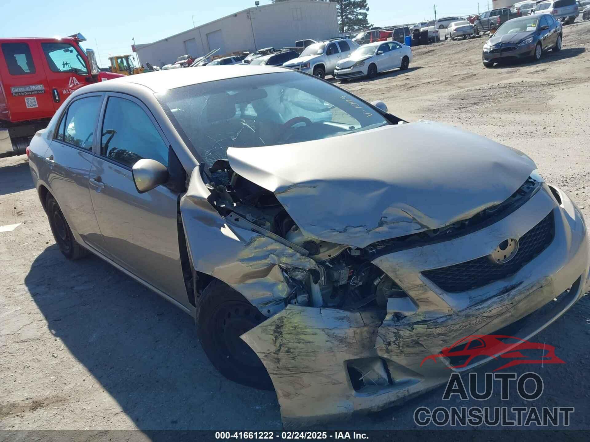 TOYOTA COROLLA 2009 - 2T1BU40E99C181005