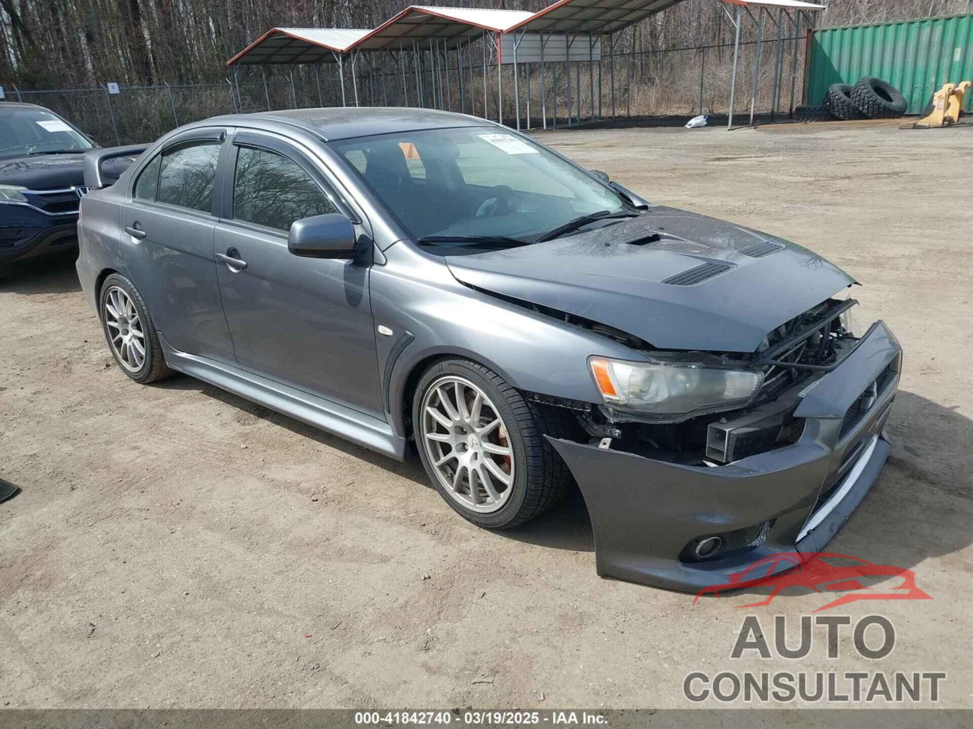 MITSUBISHI LANCER EVOLUTION 2011 - JA32W8FV5BU045695