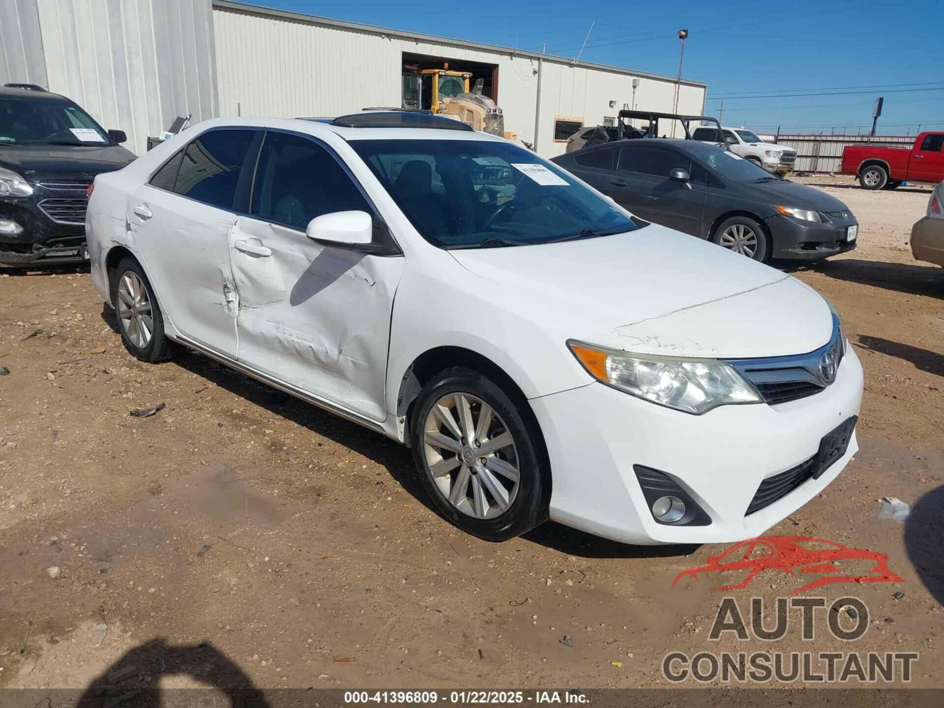 TOYOTA CAMRY 2013 - 4T4BF1FK1DR318795