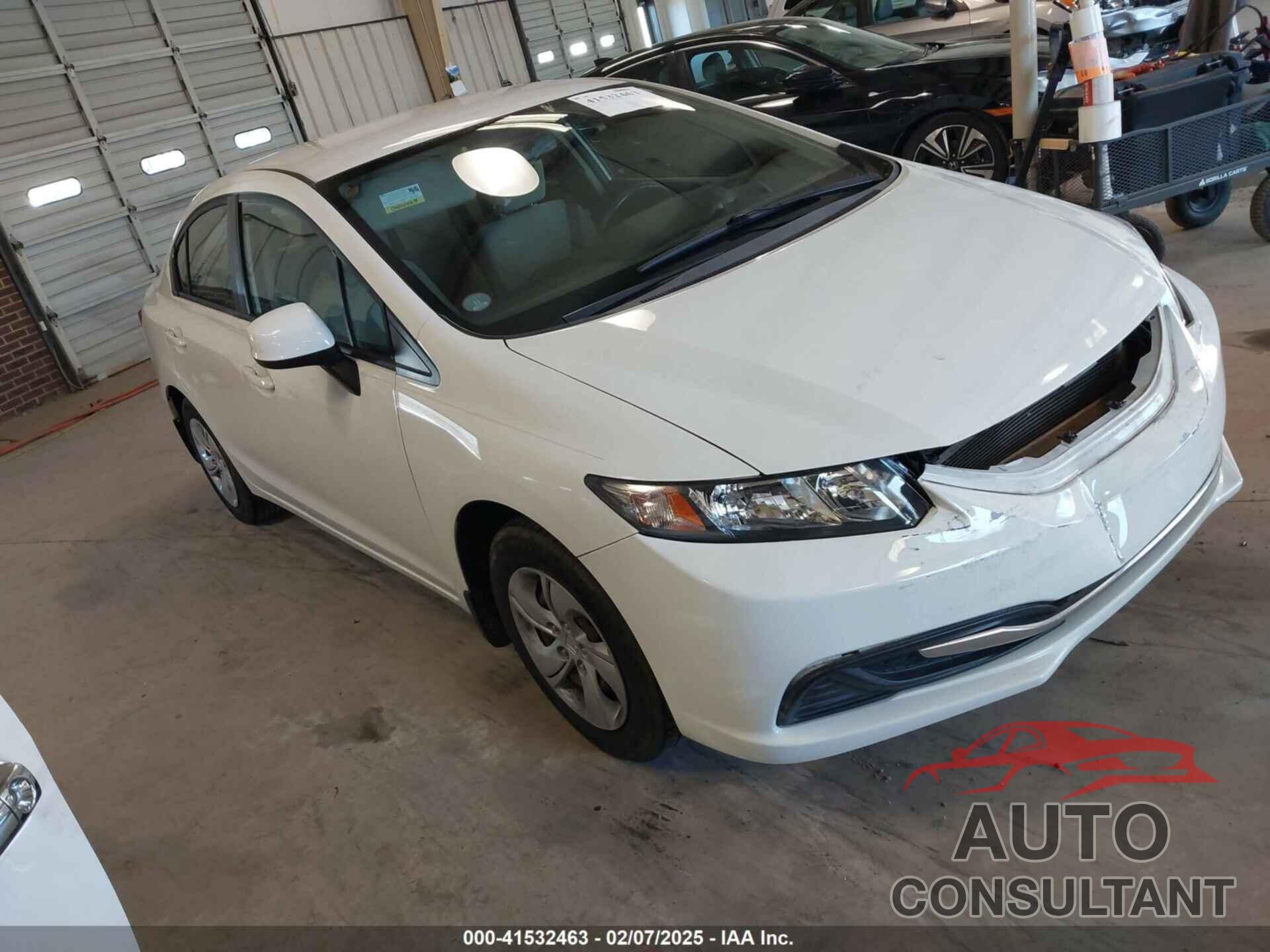 HONDA CIVIC 2013 - 2HGFB2F58DH546681