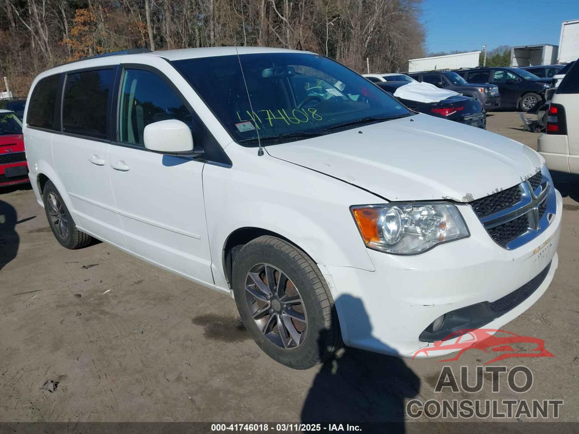 DODGE GRAND CARAVAN 2017 - 2C4RDGCG3HR827506