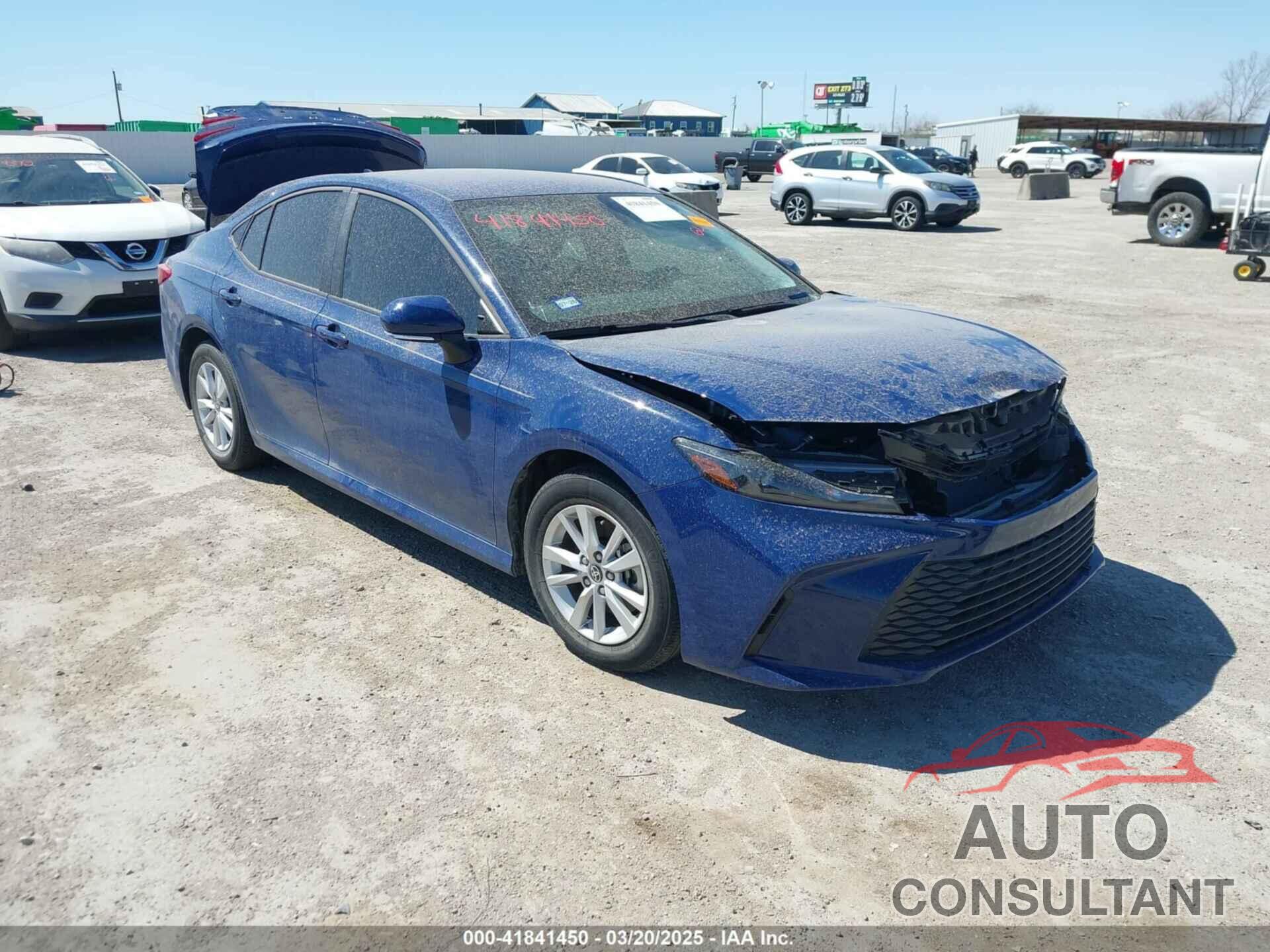 TOYOTA CAMRY 2025 - 4T1DAACK9SU022796