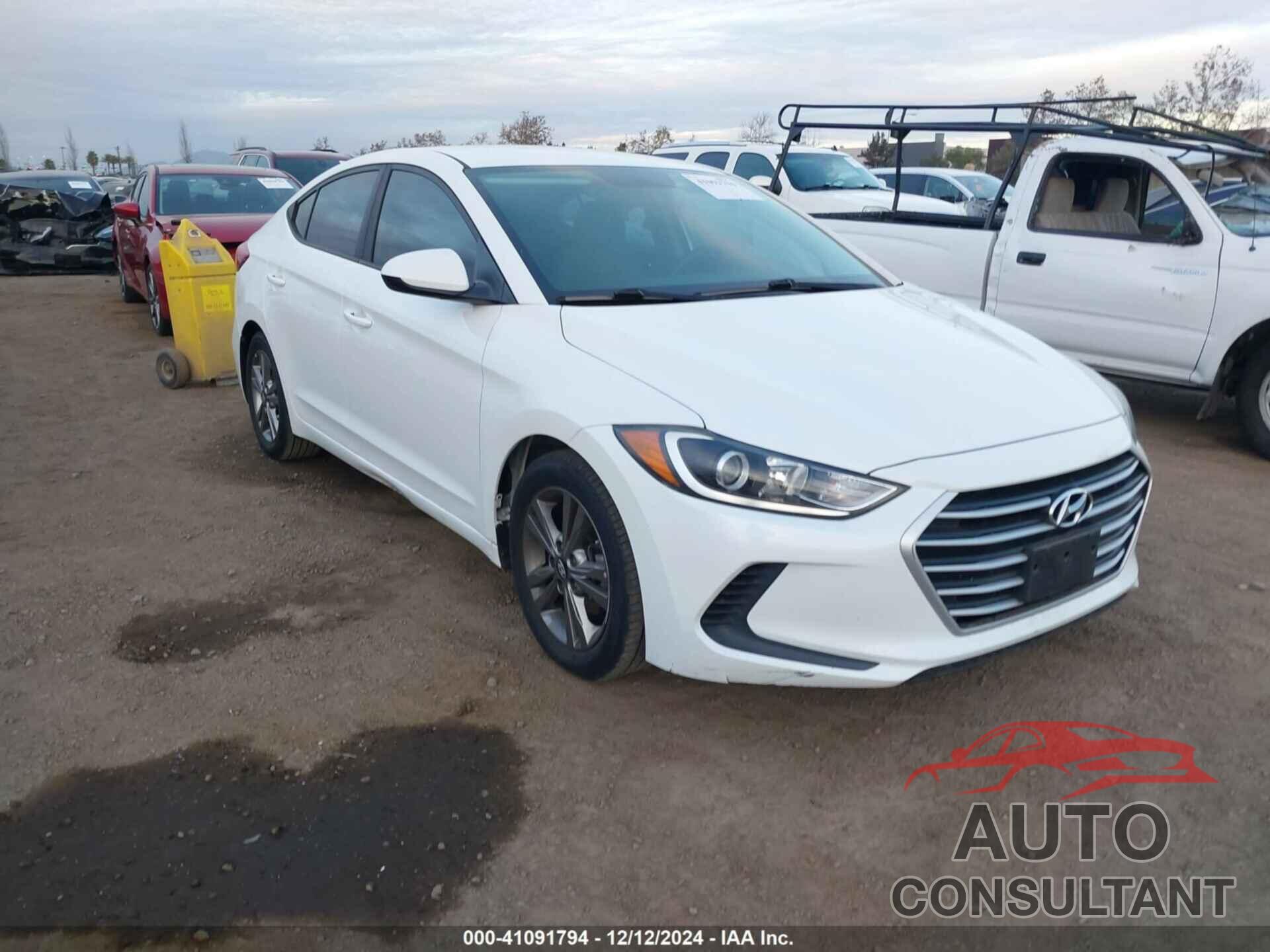 HYUNDAI ELANTRA 2017 - 5NPD84LFXHH094372