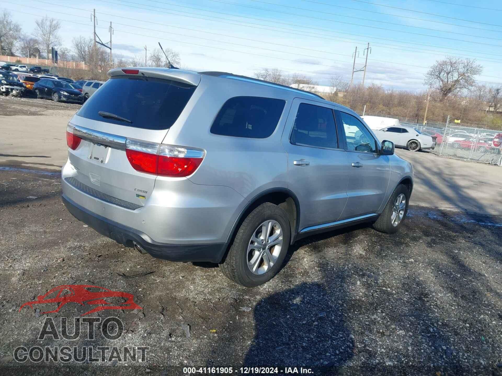 DODGE DURANGO 2012 - 1C4RDJDG9CC113957