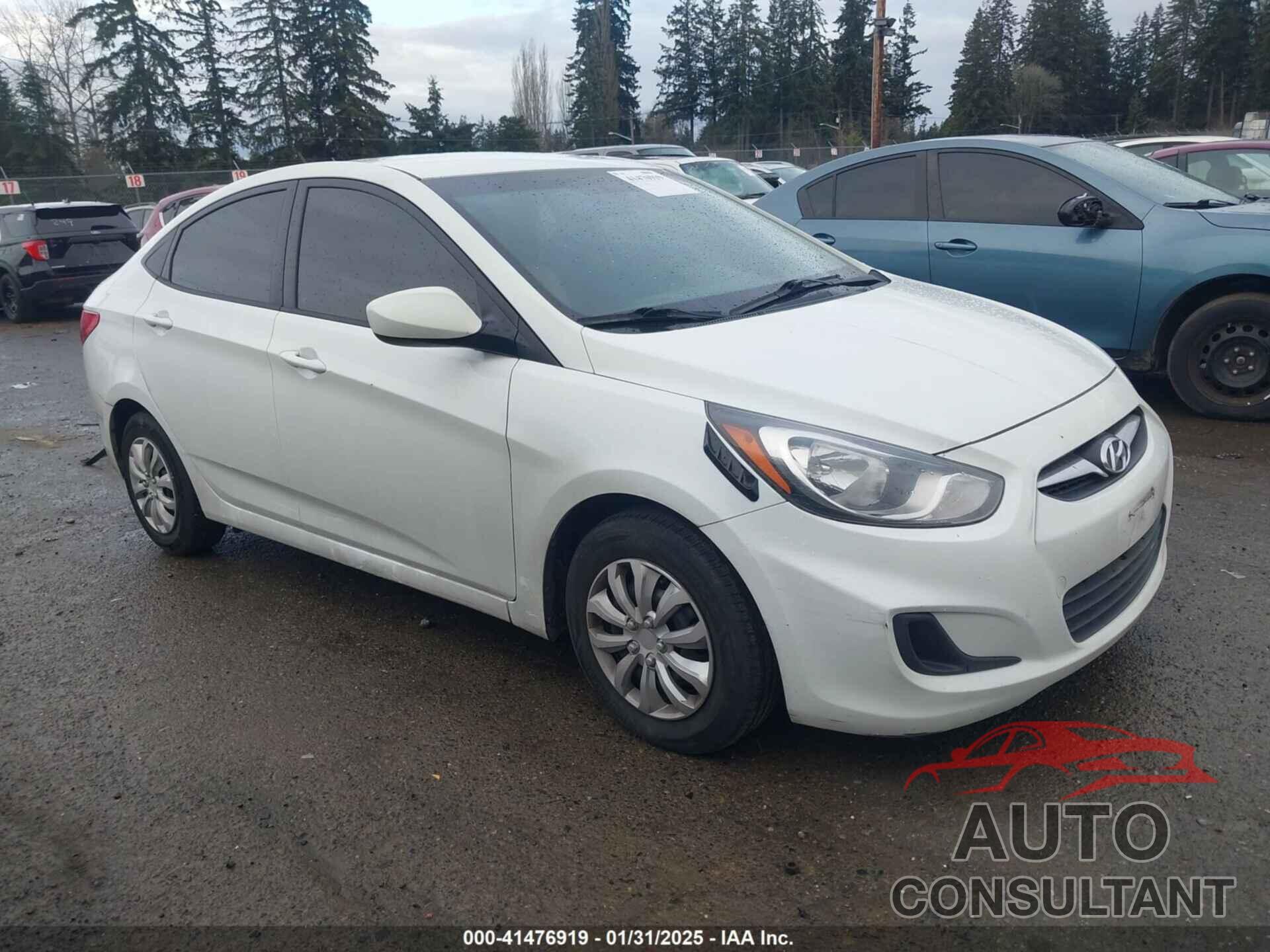 HYUNDAI ACCENT 2013 - KMHCT4AE0DU538651
