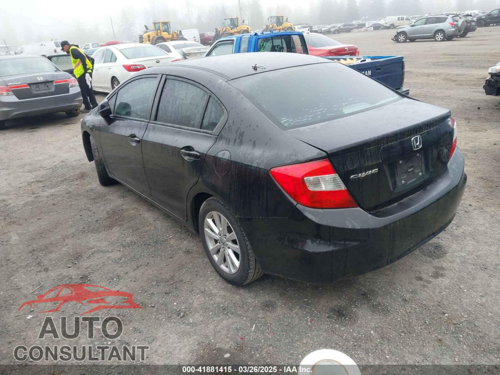 HONDA CIVIC 2012 - 2HGFB2F80CH605263
