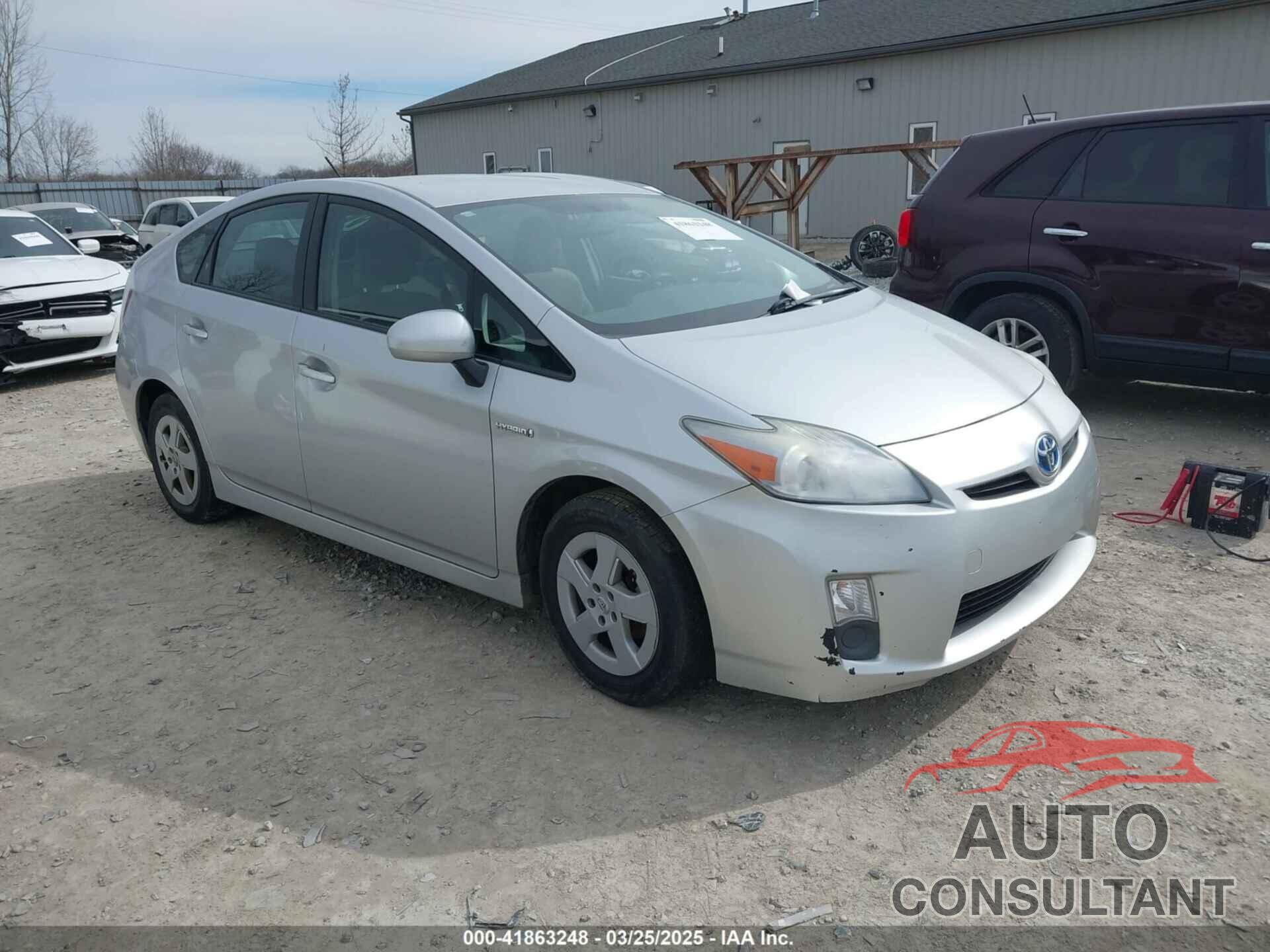 TOYOTA PRIUS 2011 - JTDKN3DU4B1432001