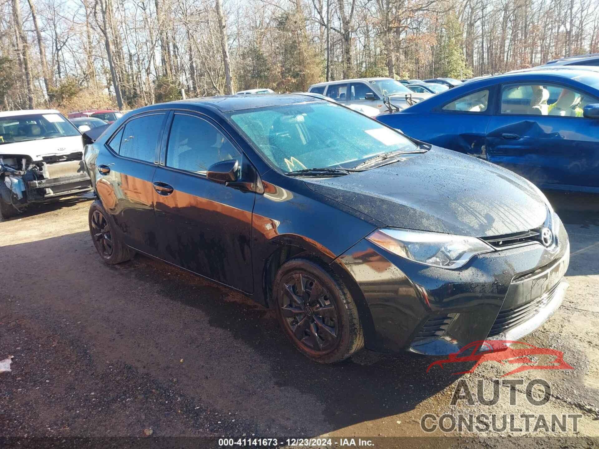 TOYOTA COROLLA 2014 - 2T1BURHE2EC062854