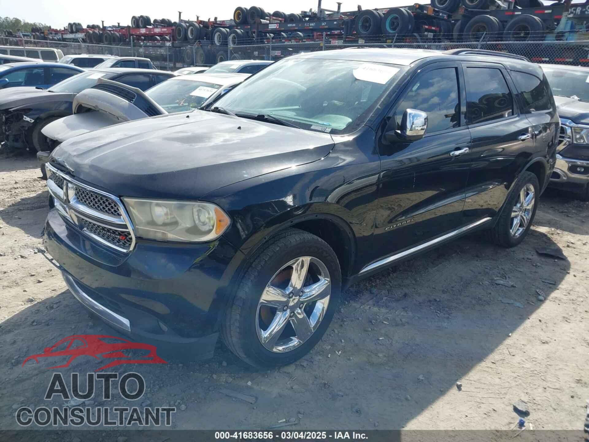 DODGE DURANGO 2012 - 1C4RDHEG3CC266860