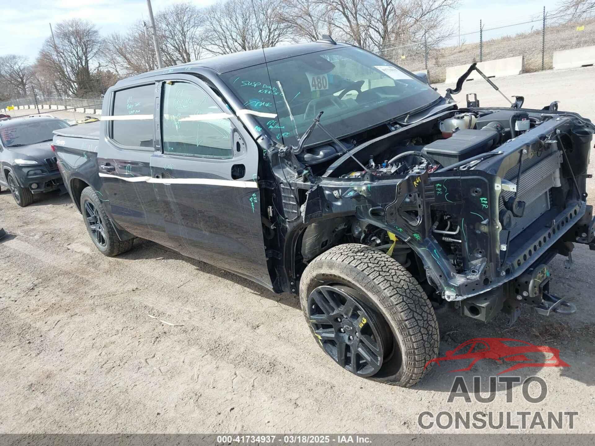 CHEVROLET SILVERADO 1500 2024 - 1GCUDEED2RZ103749
