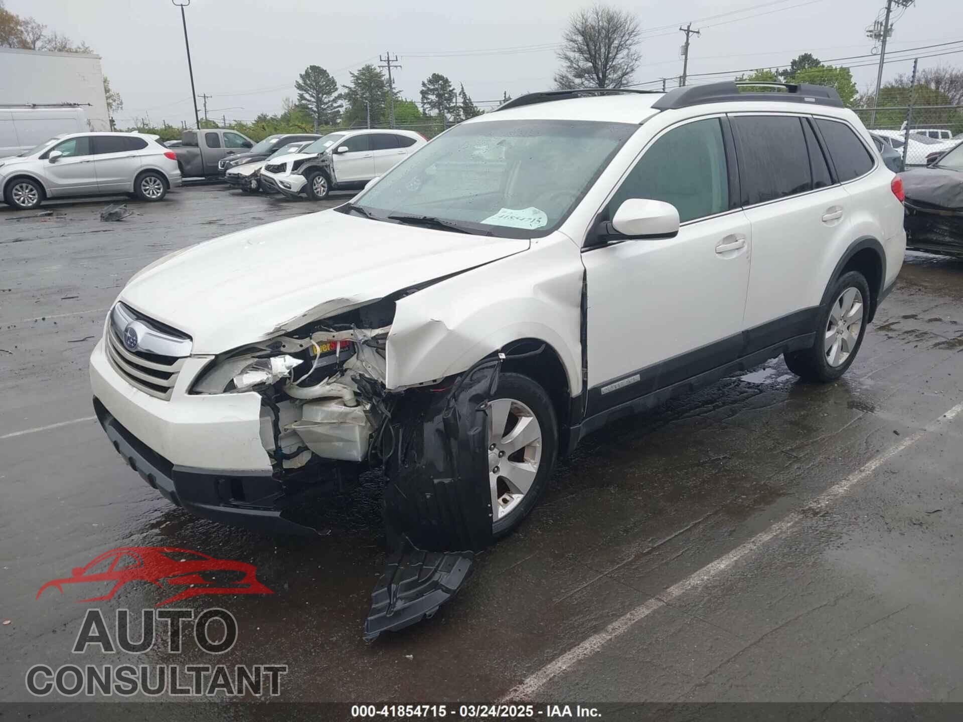 SUBARU OUTBACK 2012 - 4S4BRBCC0C3213822