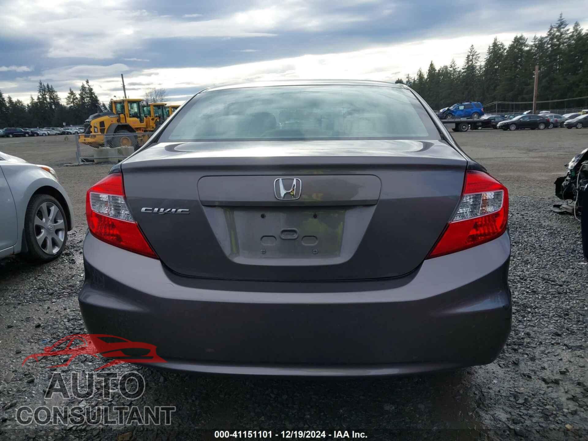 HONDA CIVIC 2012 - 19XFB2F51CE110313