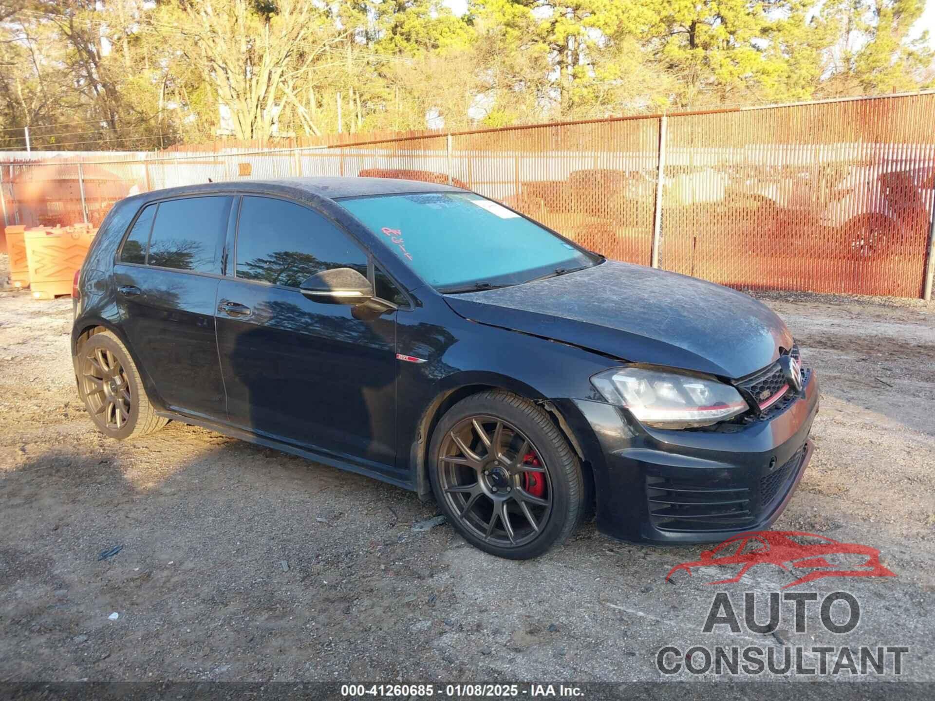 VOLKSWAGEN GOLF GTI 2017 - 3VW5T7AUXHM004876
