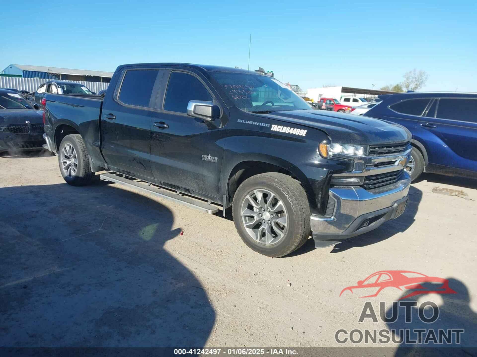 CHEVROLET SILVERADO 1500 2020 - 3GCPWCED6LG293106