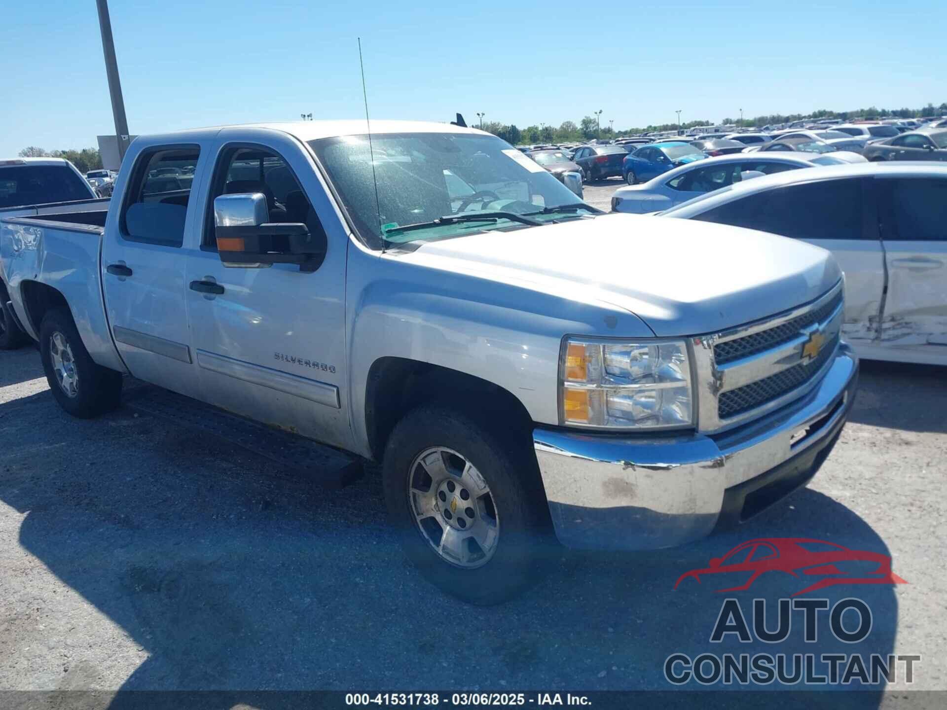 CHEVROLET SILVERADO 1500 2013 - 3GCPKSE75DG248918