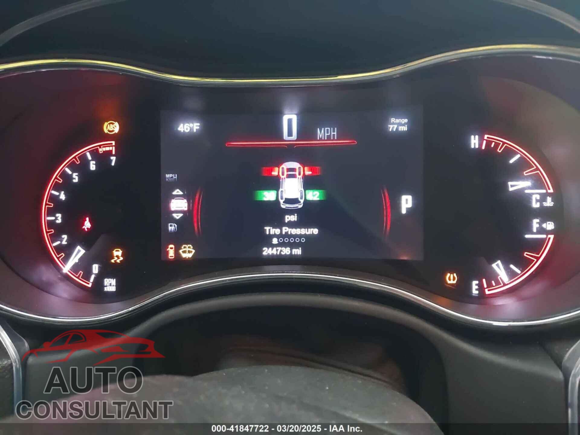 DODGE DURANGO 2014 - 1C4RDJAG0EC562581