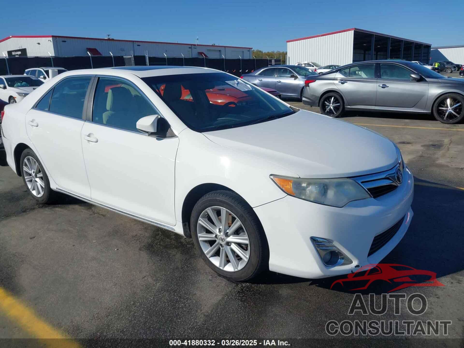 TOYOTA CAMRY 2012 - 4T4BF1FK2CR221118