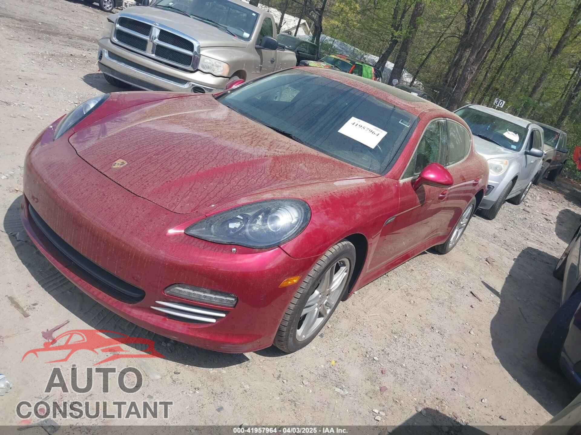 PORSCHE PANAMERA 2012 - WP0AB2A75CL062146