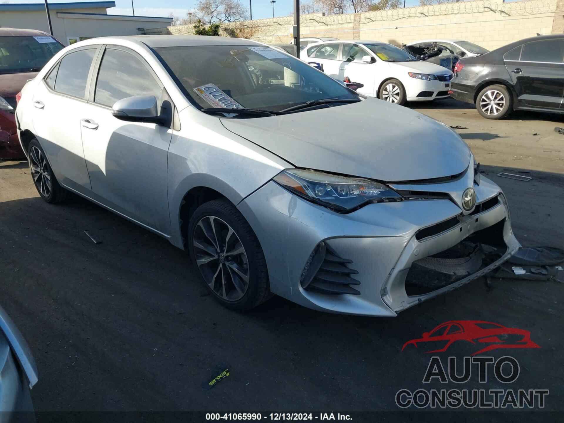 TOYOTA COROLLA 2019 - 5YFBURHE1KP891040