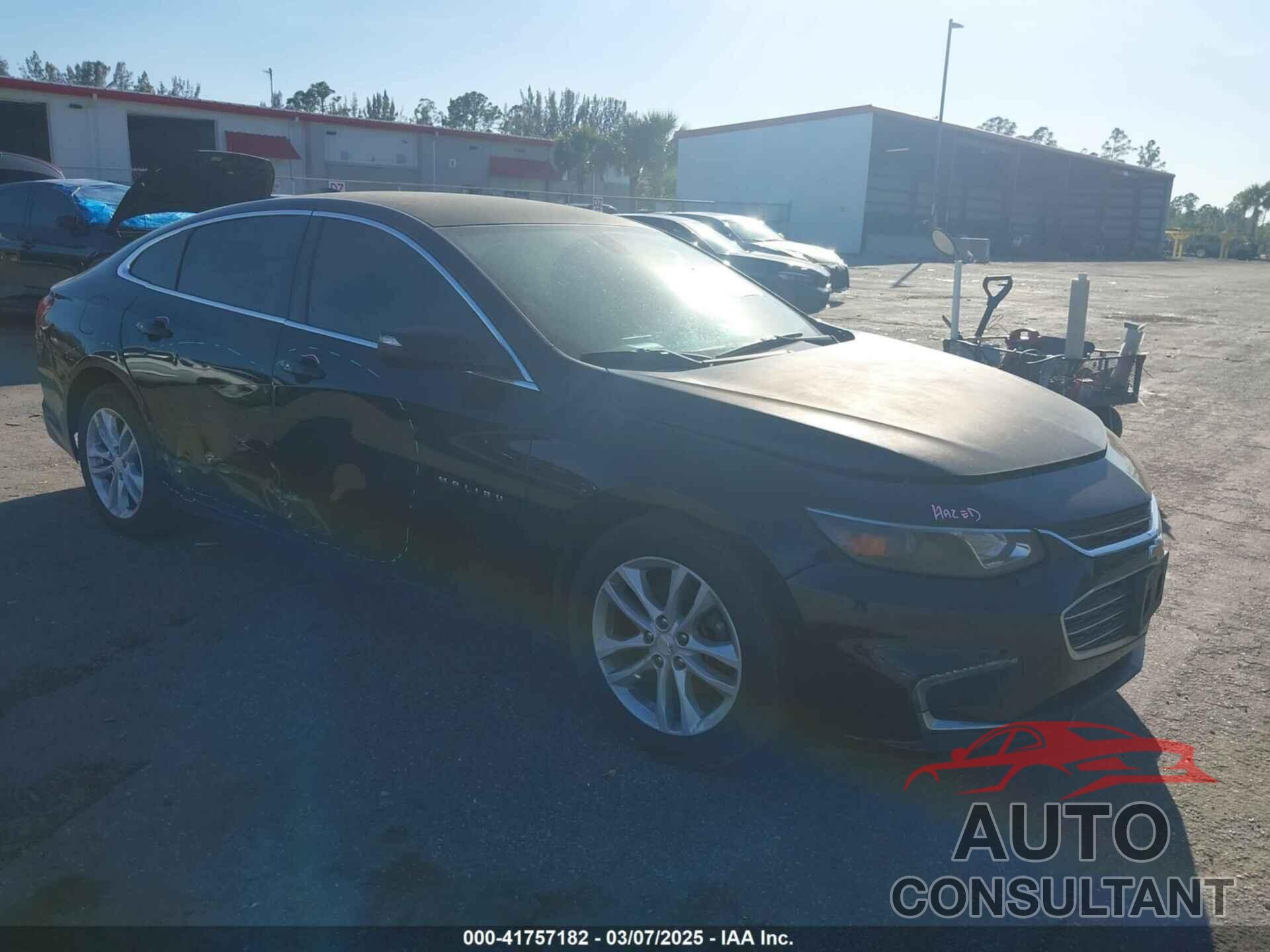 CHEVROLET MALIBU 2016 - 1G1ZE5STXGF295492