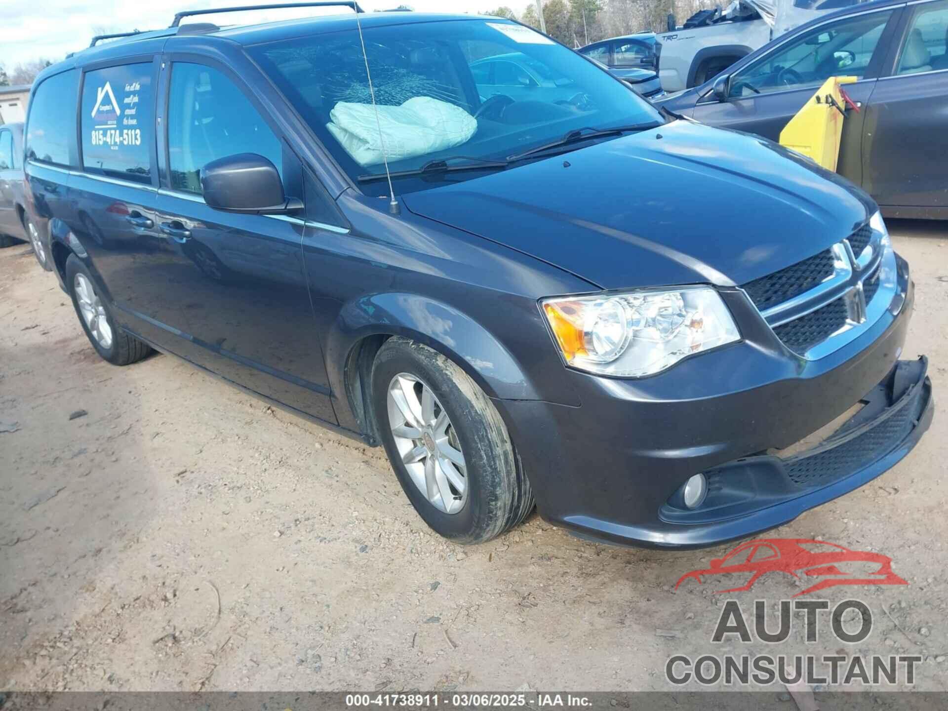 DODGE GRAND CARAVAN 2018 - 2C4RDGCG3JR192485