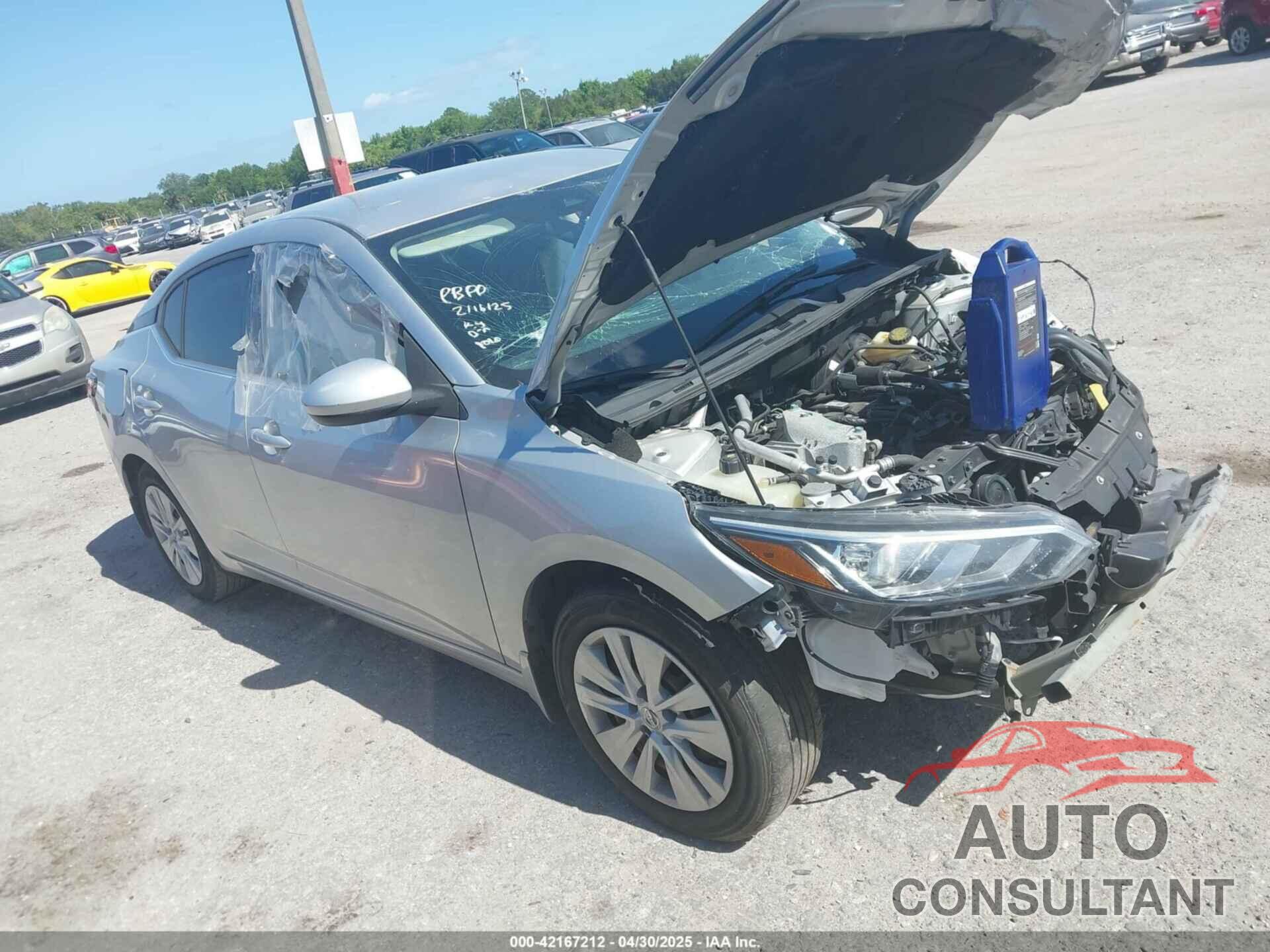 NISSAN SENTRA 2020 - 3N1AB8BV5LY275270