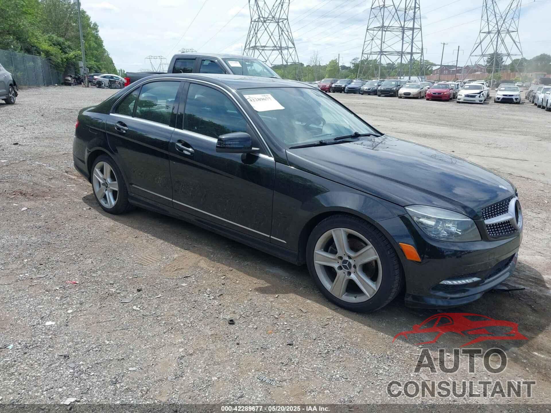 MERCEDES-BENZ C 300 2011 - WDDGF8BB6BR153397