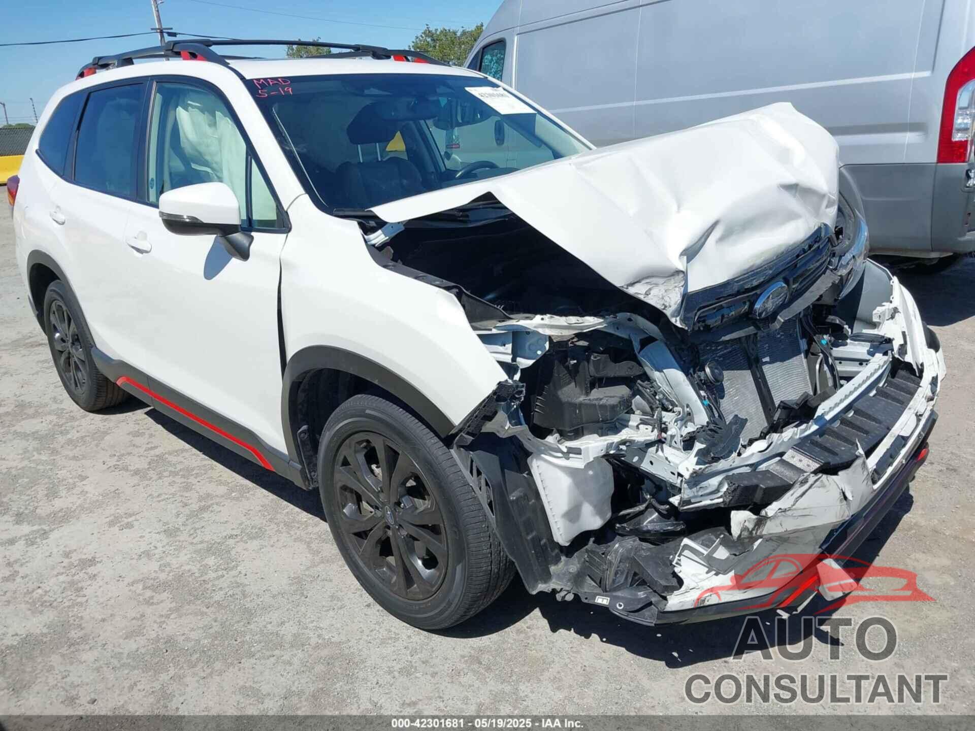 SUBARU FORESTER 2022 - JF2SKAJC3NH416927