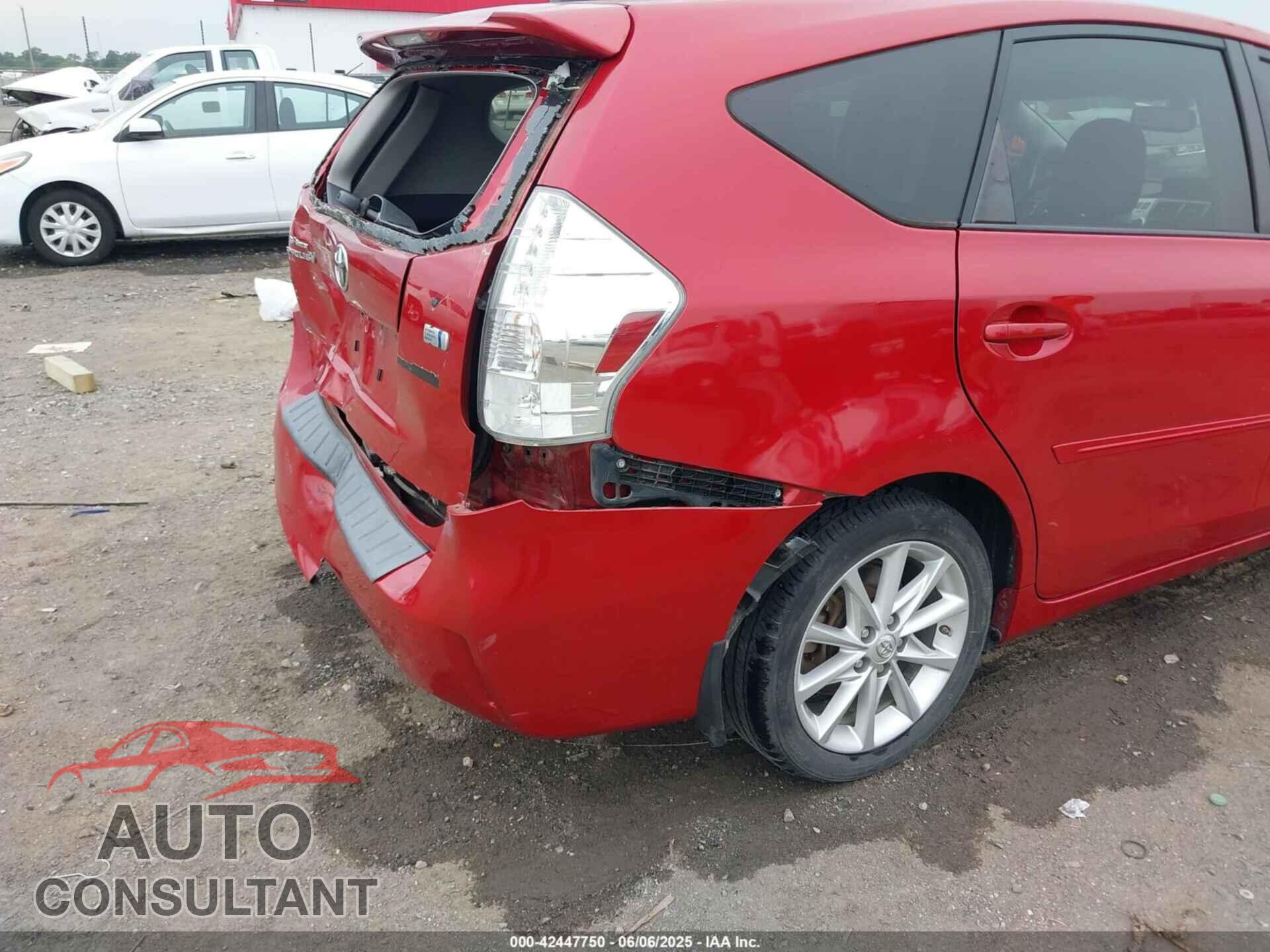 TOYOTA PRIUS V 2012 - JTDZN3EU6C3186846