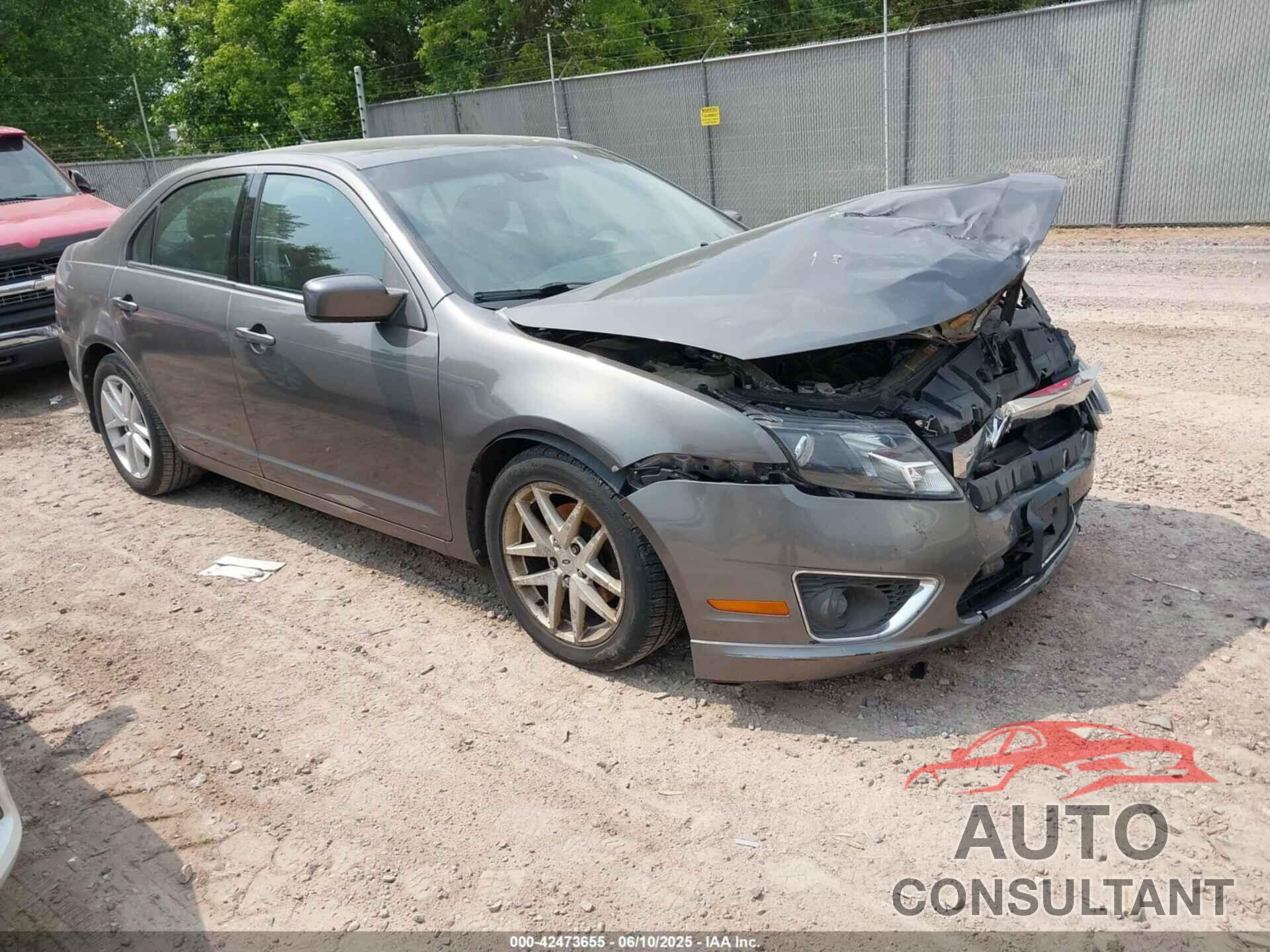 FORD FUSION 2012 - 3FAHP0JA3CR136705