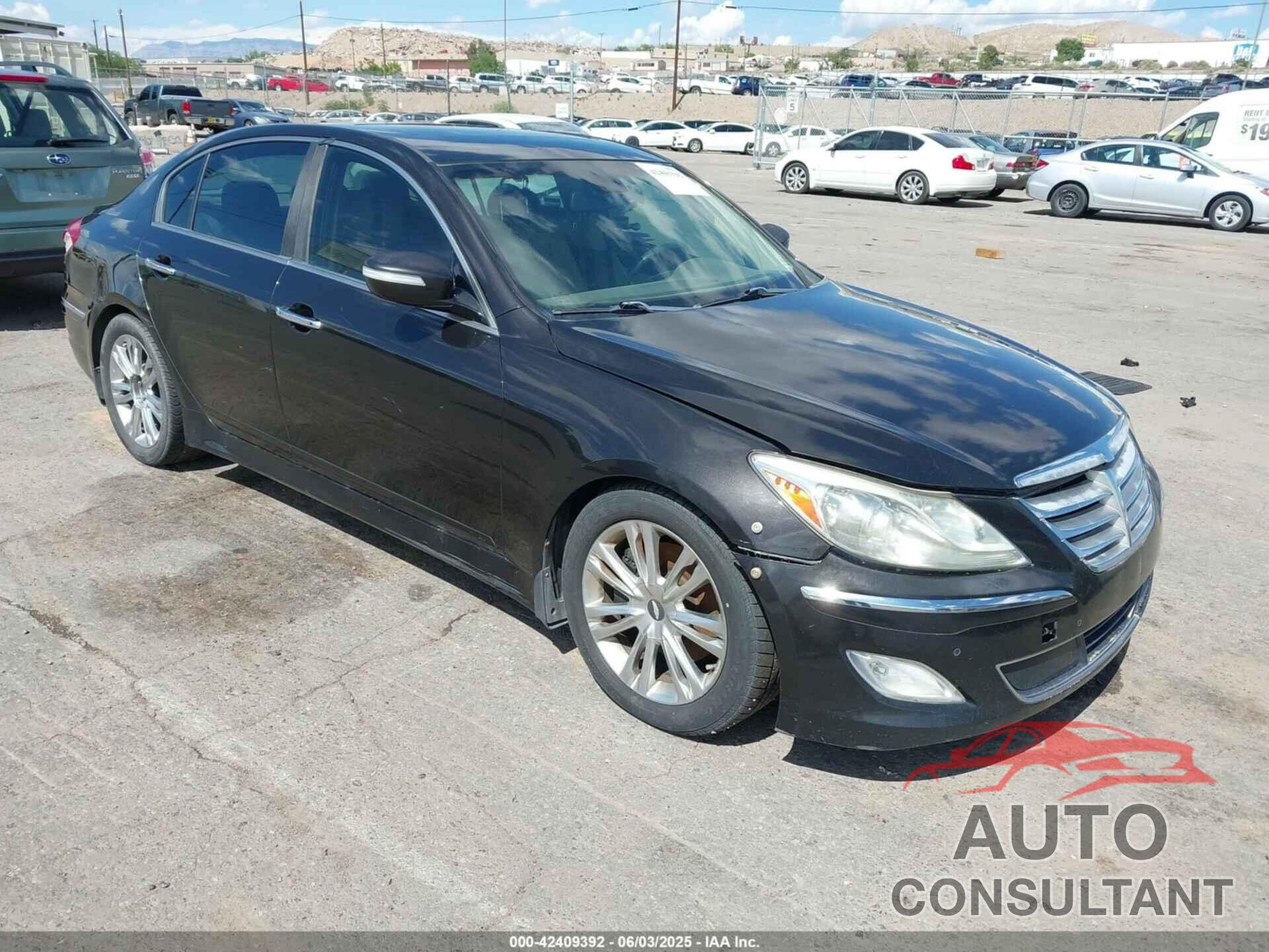 HYUNDAI GENESIS 2014 - KMHGC4DD6EU262563