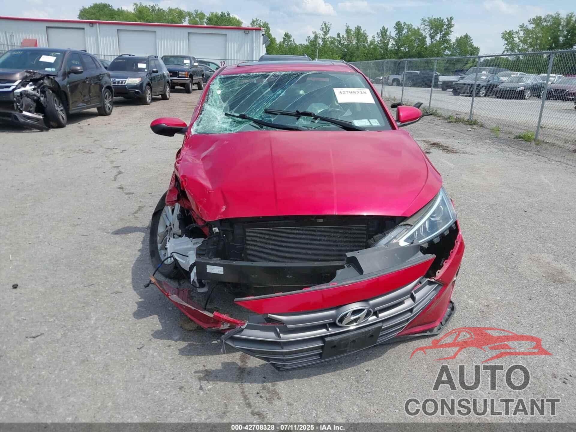 HYUNDAI ELANTRA 2020 - 5NPD84LFXLH632240