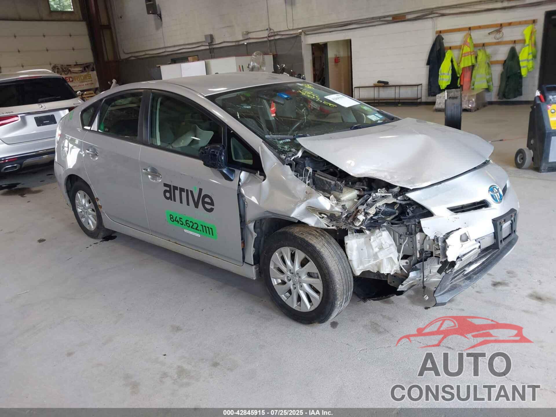 TOYOTA PRIUS PLUG-IN 2012 - JTDKN3DP0C3011232
