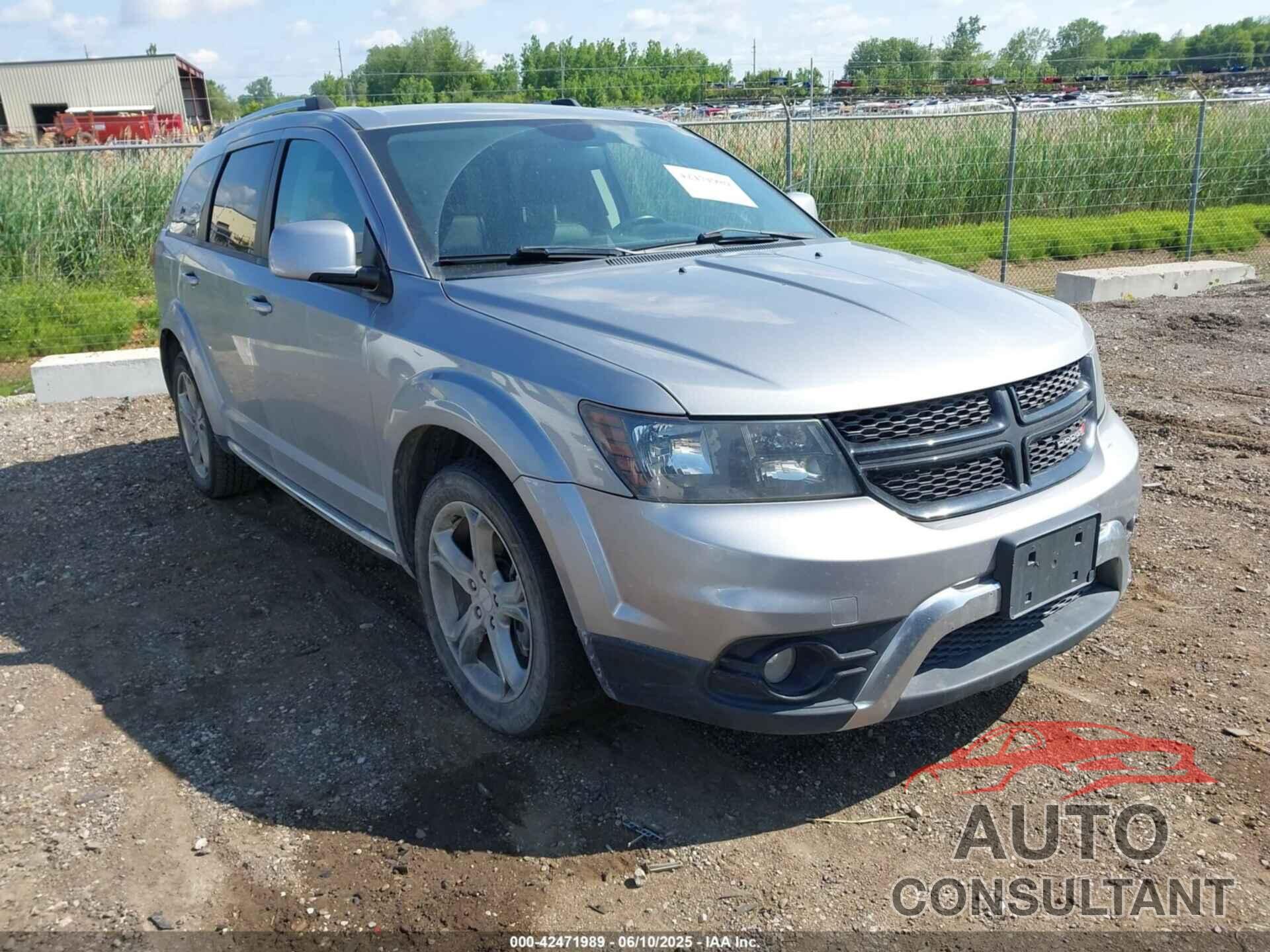 DODGE JOURNEY 2017 - 3C4PDCGGXHT594652