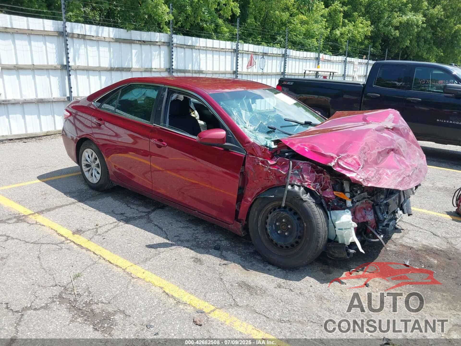 TOYOTA CAMRY 2016 - 4T1BF1FK9GU610161
