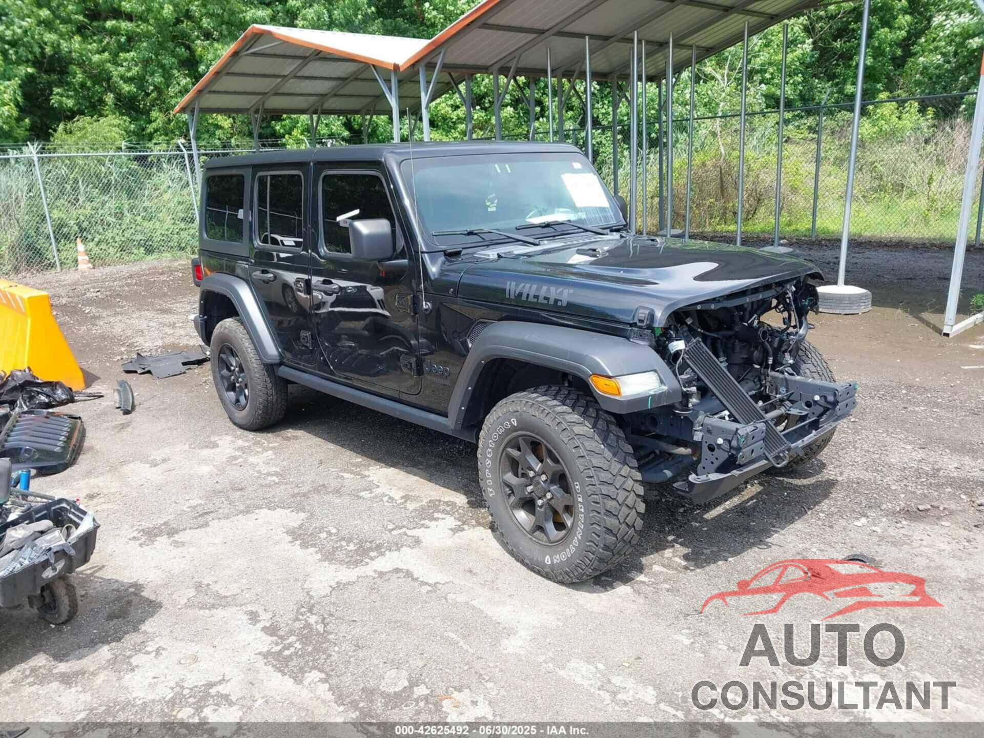 JEEP WRANGLER 2022 - 1C4HJXDM8NW135415
