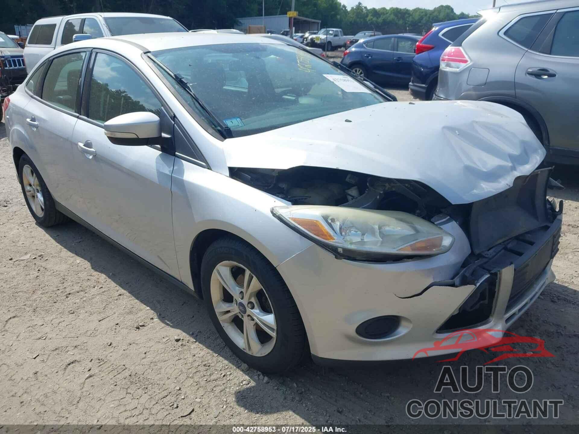 FORD FOCUS 2013 - 1FADP3F25DL378168
