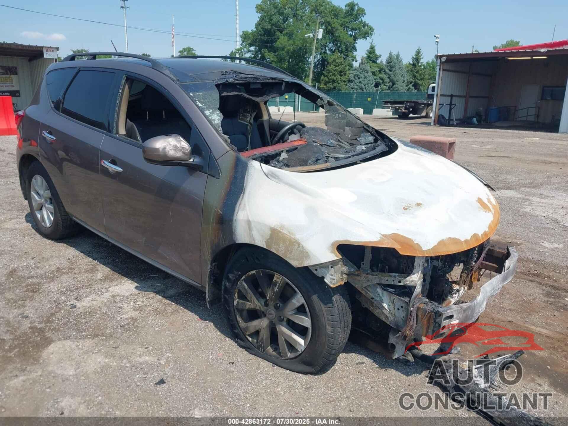 NISSAN MURANO 2012 - JN8AZ1MW3CW204232