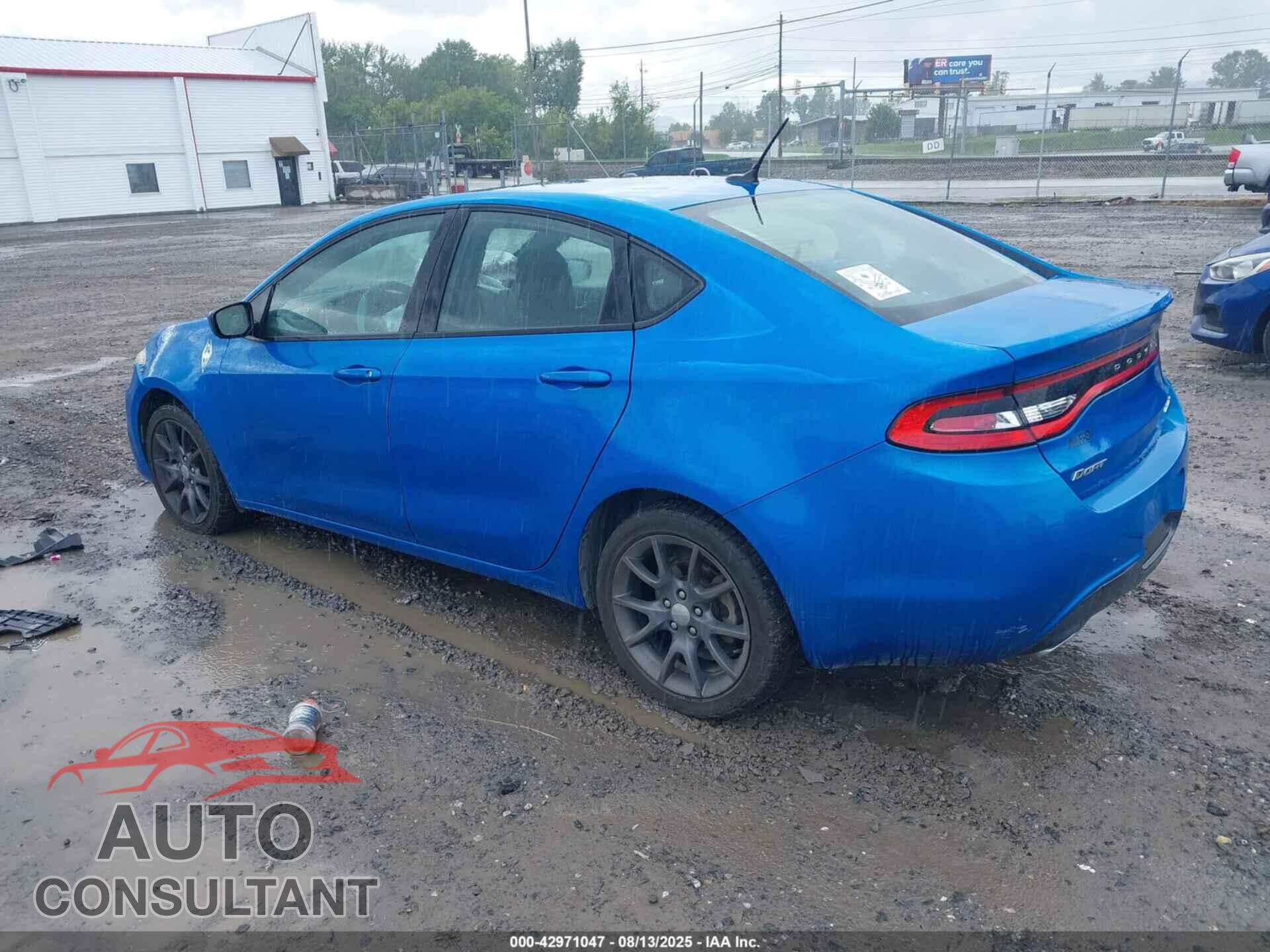 DODGE DART 2016 - 1C3CDFBB2GD531632