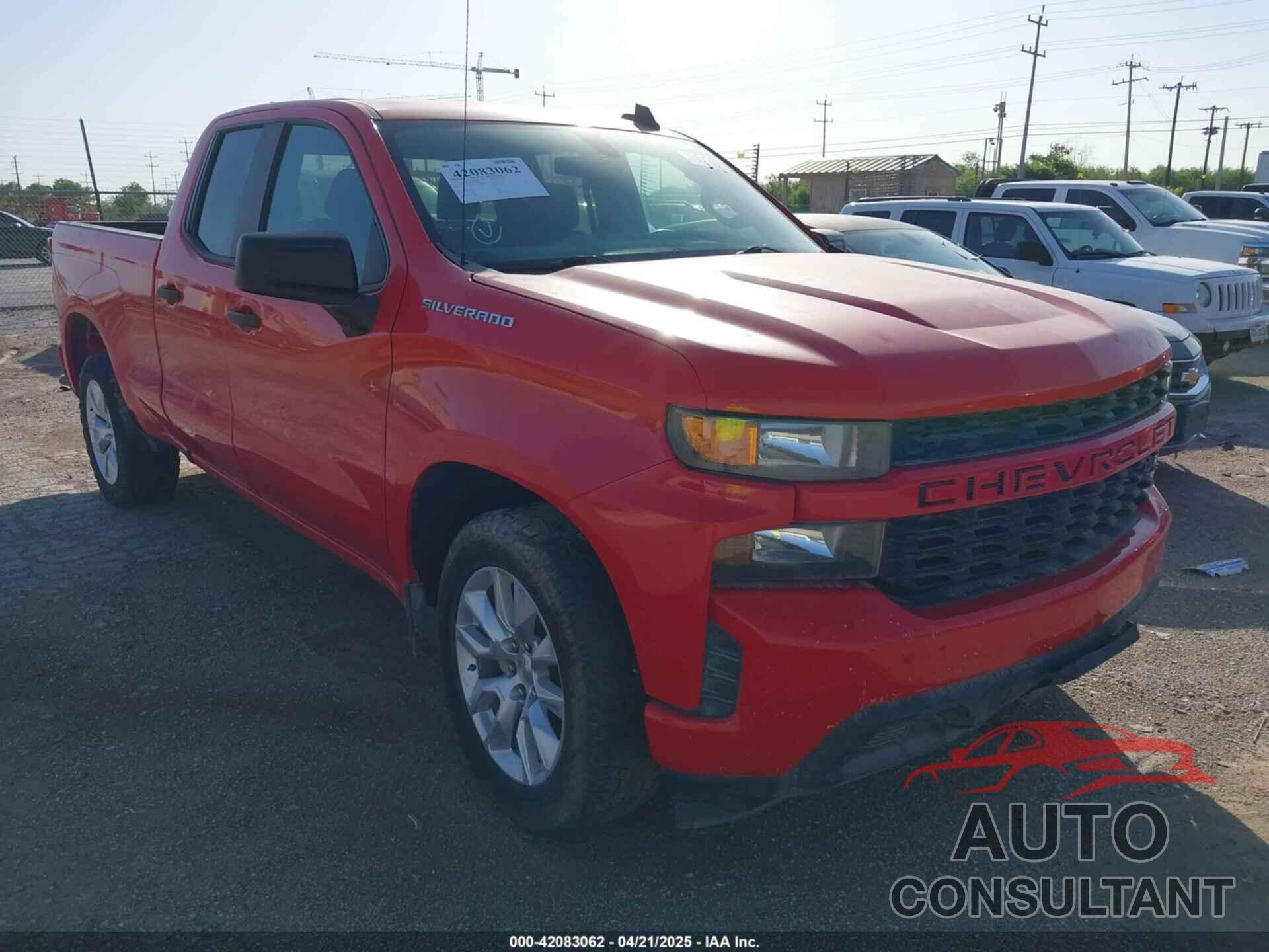 CHEVROLET SILVERADO 1500 2020 - 1GCRWBEF3LZ104268