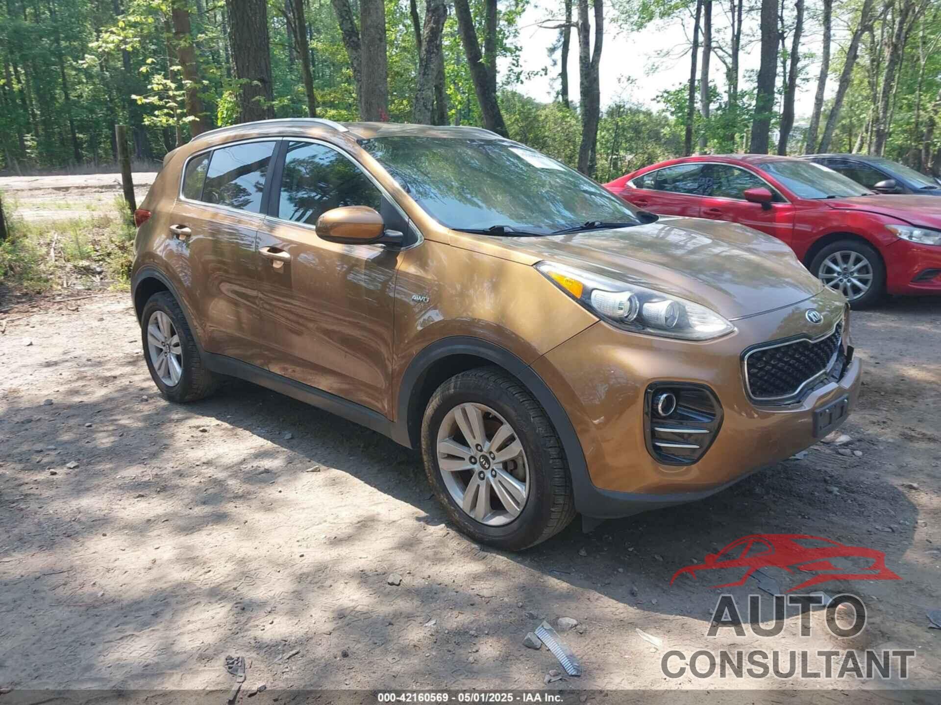 KIA SPORTAGE 2017 - KNDPMCAC0H7033113