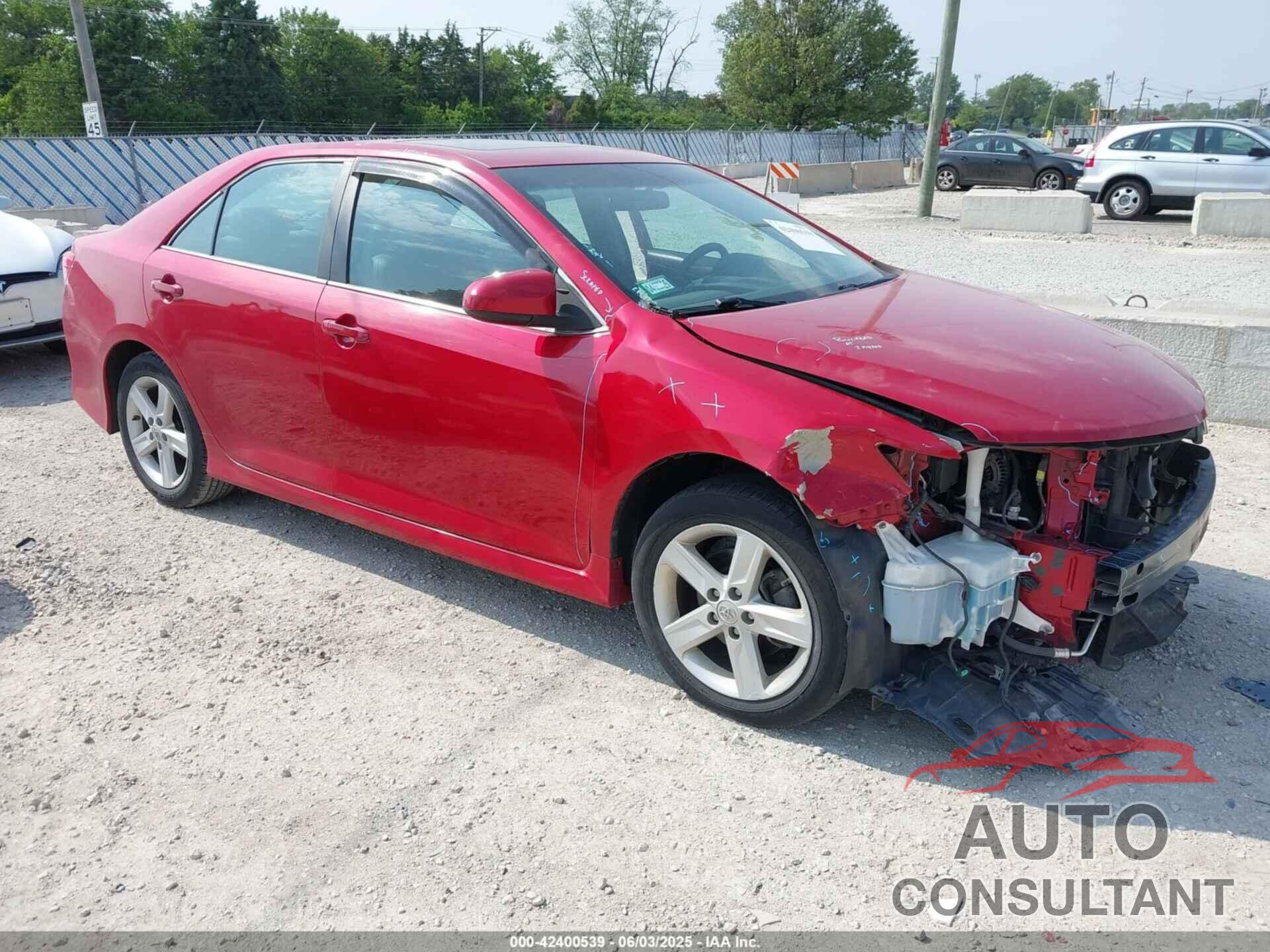 TOYOTA CAMRY 2012 - 4T1BF1FK9CU605827