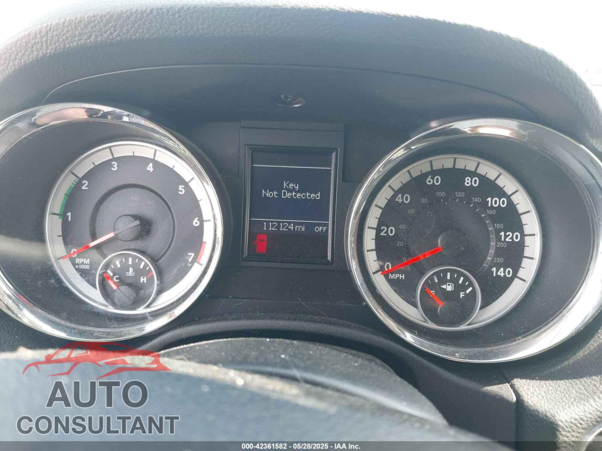 DODGE DURANGO 2013 - 1C4RDJDG3DC596508