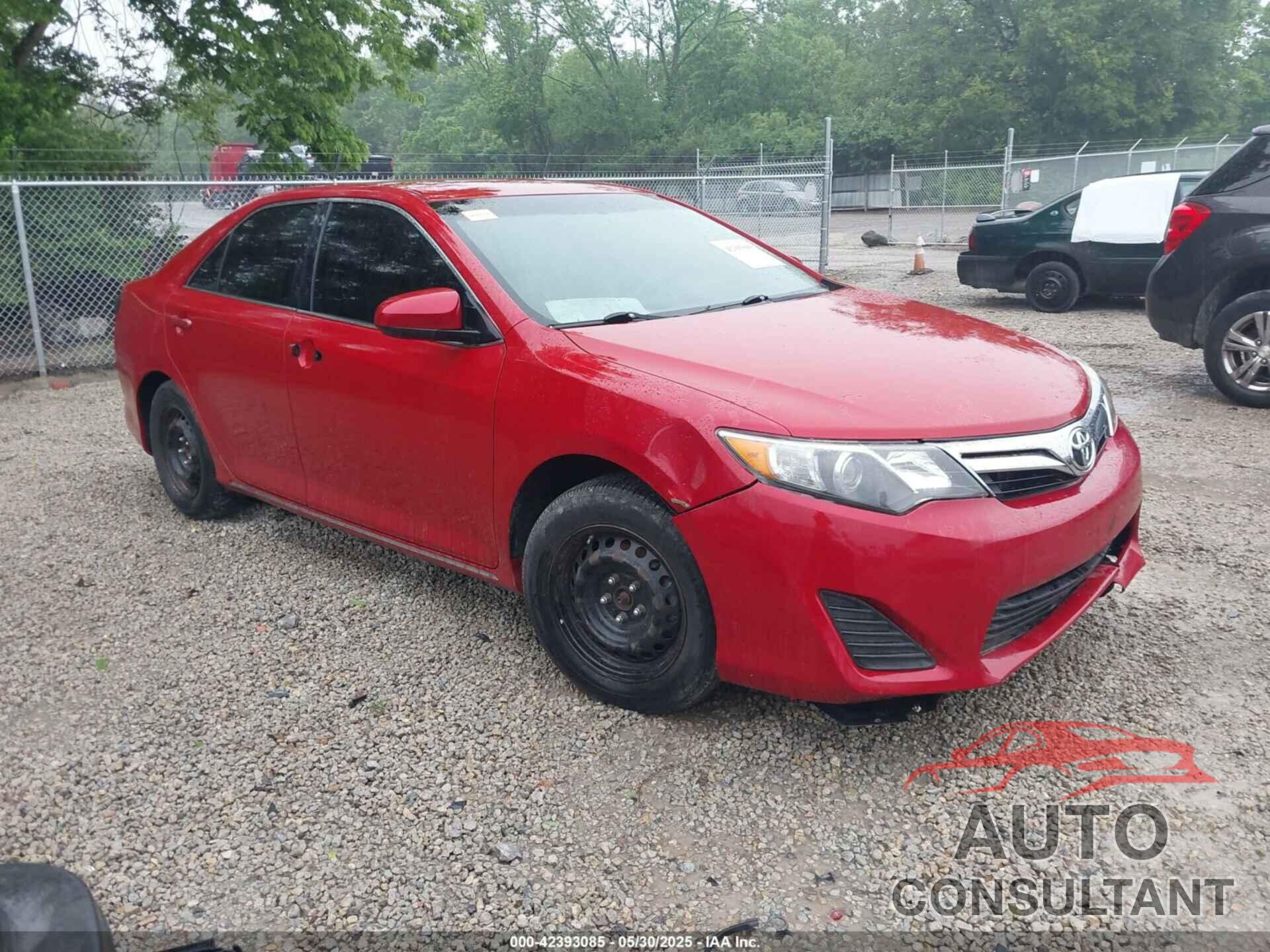 TOYOTA CAMRY 2012 - 4T1BF1FK1CU514714